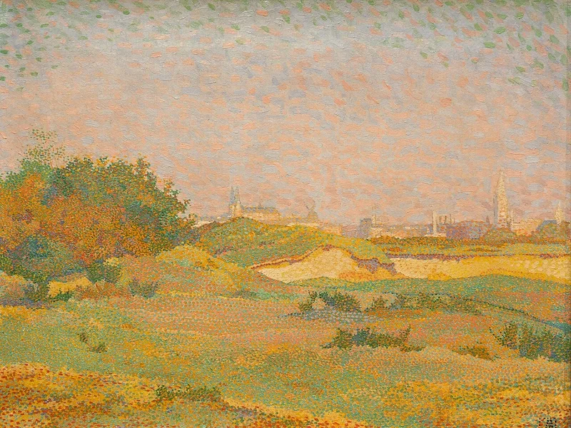 1871-Johannes Josephus Aarts - Veduta delle dune, 1895